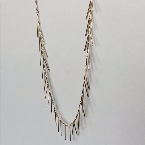 Dangle Bar Multi Necklace - Picture 5 of 6